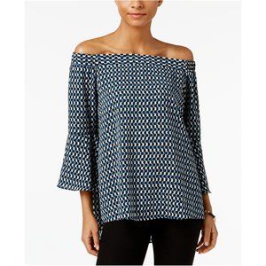 βοΈHPβοΈNY Collection Women's Printed Peasant Blouse
